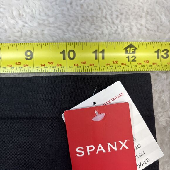 Spanx Women's Large Look at Me Now Leggings NWT Very Black 20346R Ecocare - Picture 9 of 12